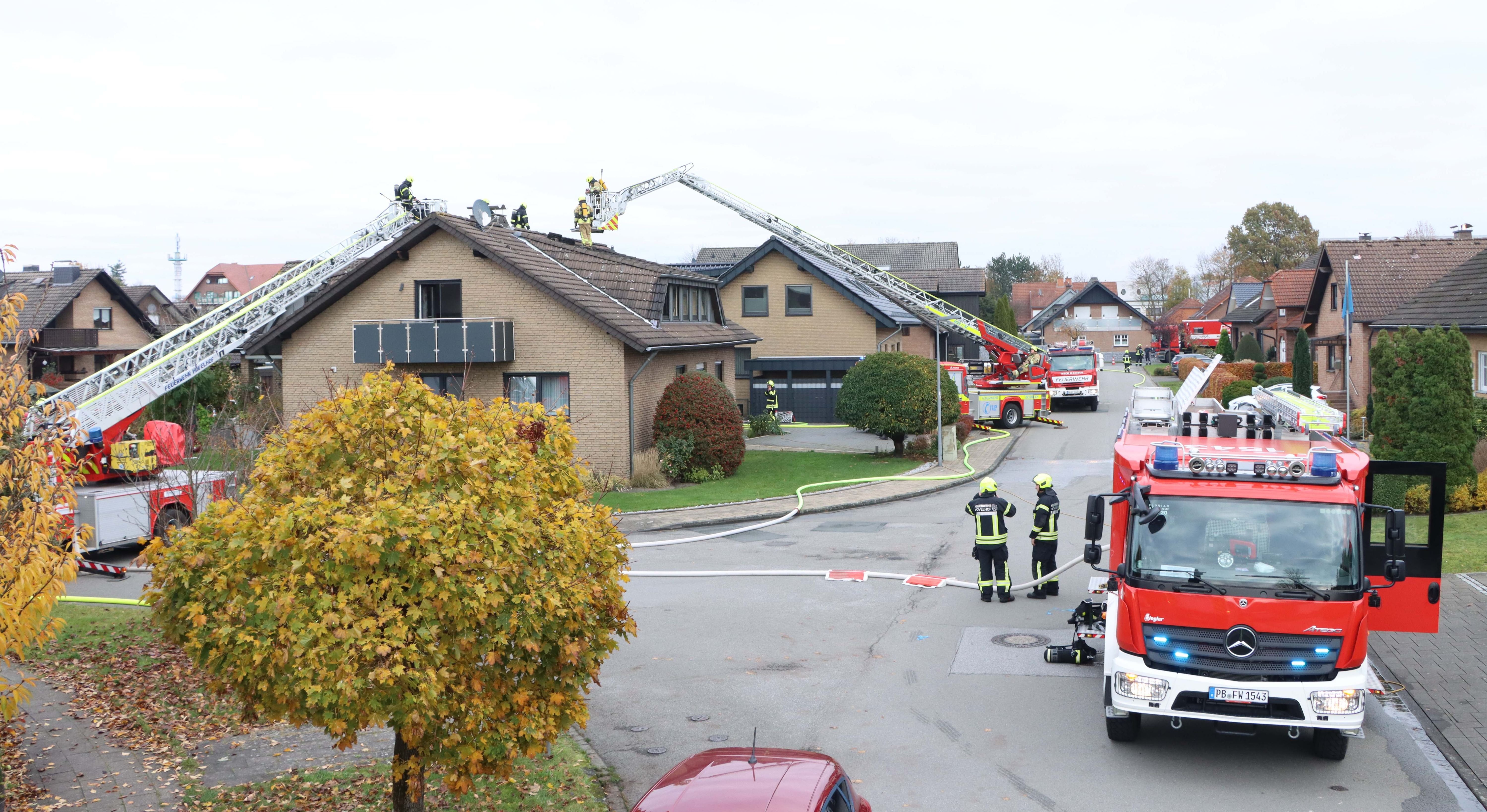 Hövelhof: Defekt An Haushaltsgerät Sorgt Für Dachstuhlbrand