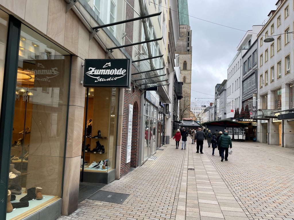 In het voorjaar wordt hier aan de Niedernstrasse 16 in Bielefeld de winkel Dille & Kamille geopend.