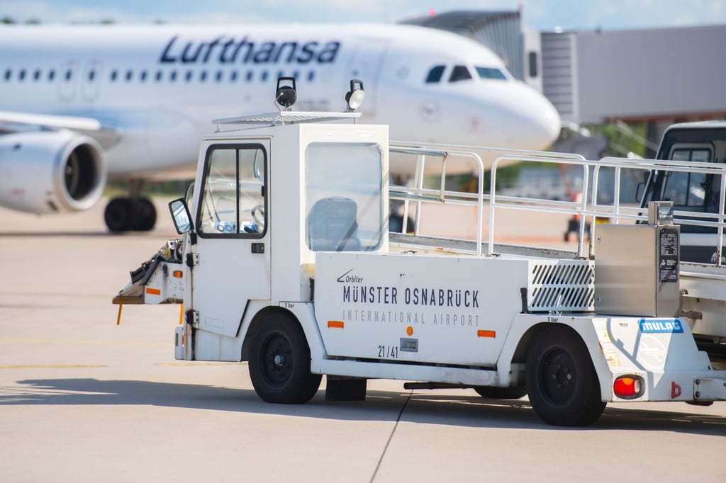 Winterflugplan 2024/25 am FMO Lufthansa streicht Flüge nach Frankfurt