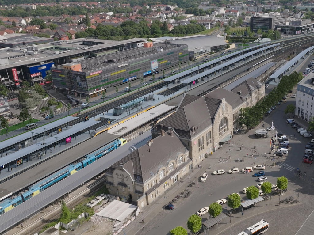 Hauptbahnhof Bielefeld Bahn stellt Entwurf für massiven Umbau vor