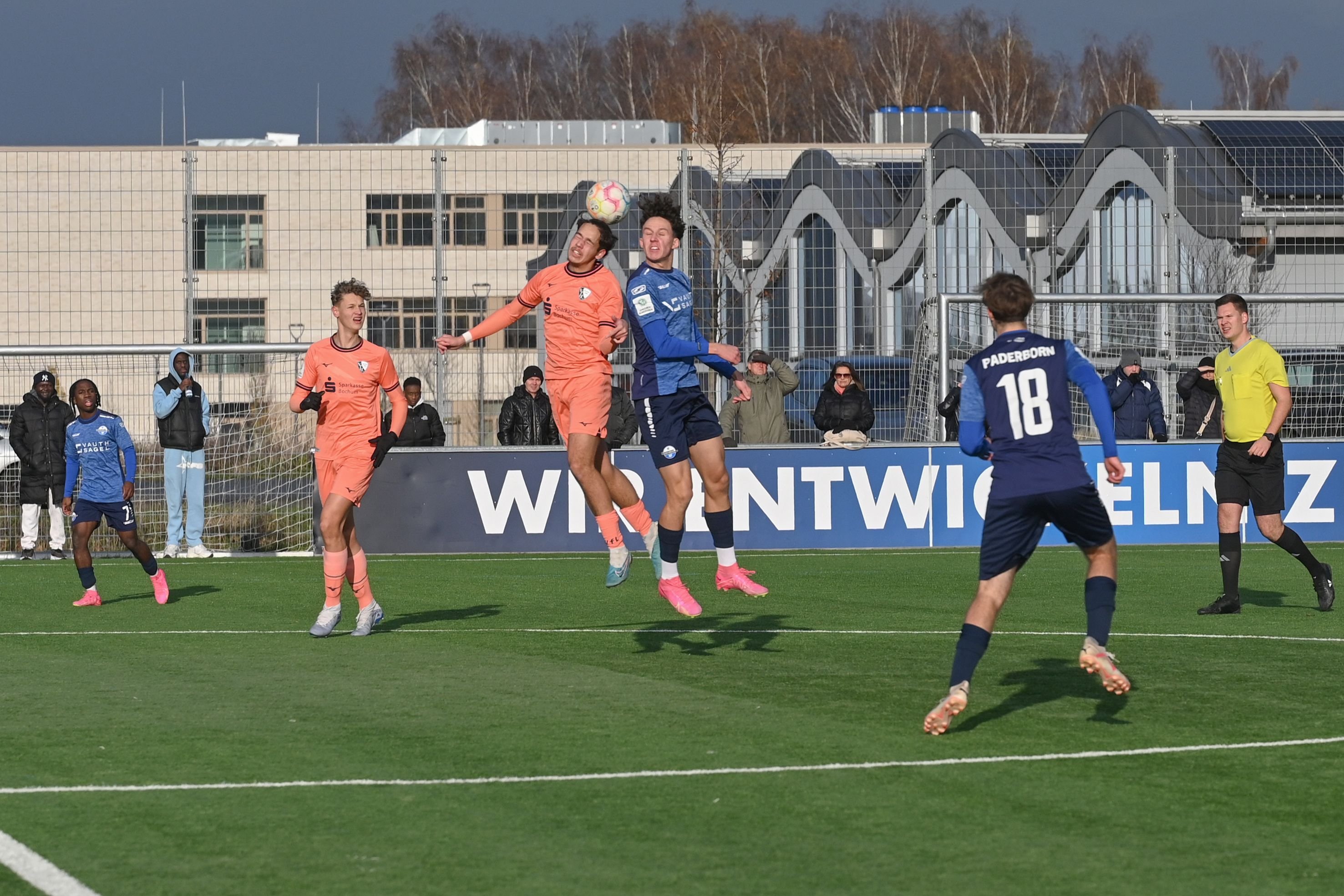 SC Paderborn: B-Junioren Verspielen 2:0-Führung Gegen Bochum