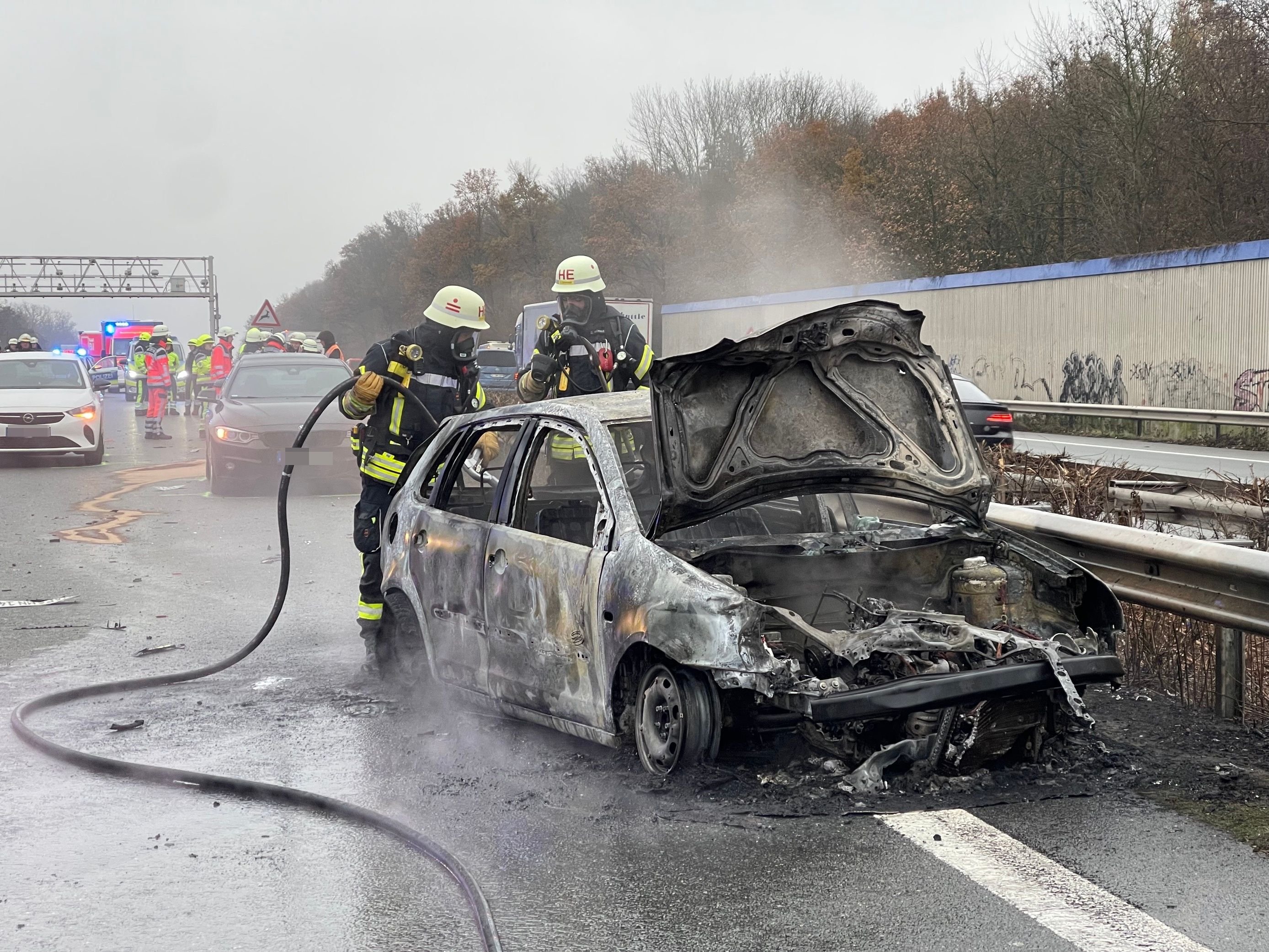 Bielefeld: Unfälle Mit Verletzten Blockieren A2