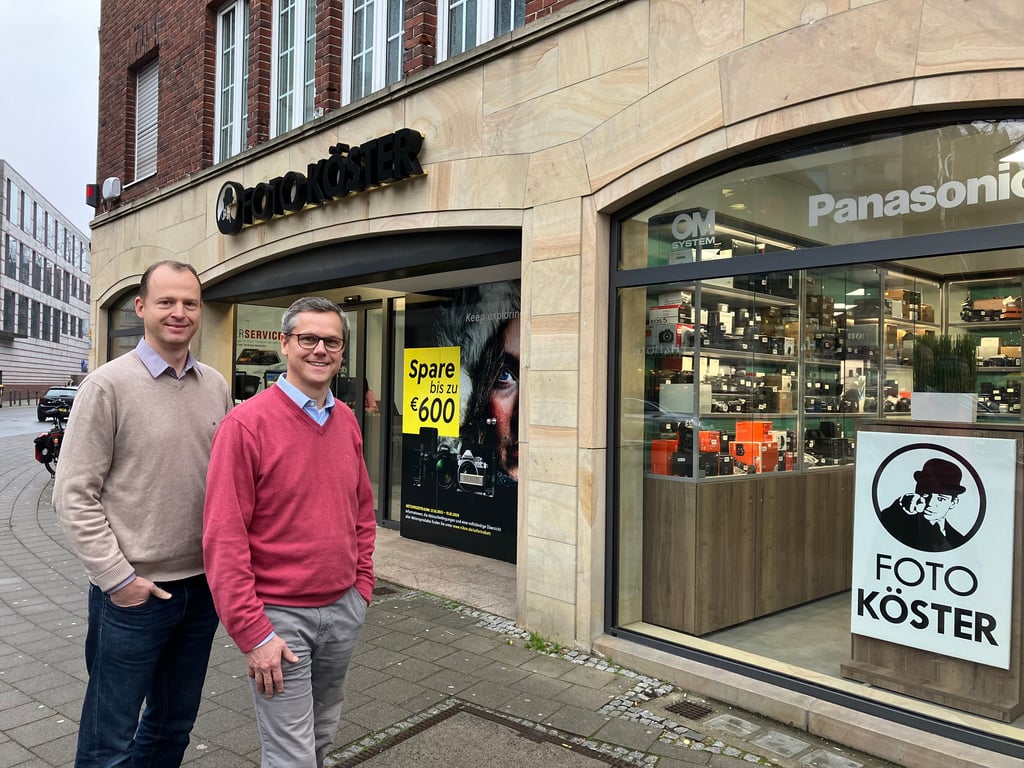 Münster Foto Köster sieht am neuen Standort viele Vorteile