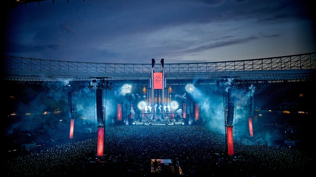 Auch 2024 gehen Rammstein, hier beim Konzert in Wien 2023, auf Tournee.