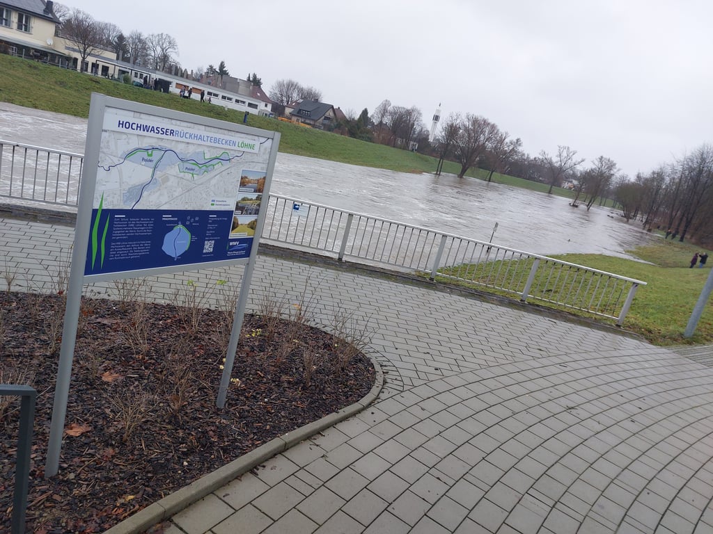 Noch keine Entwarnung an der Werre in Löhne