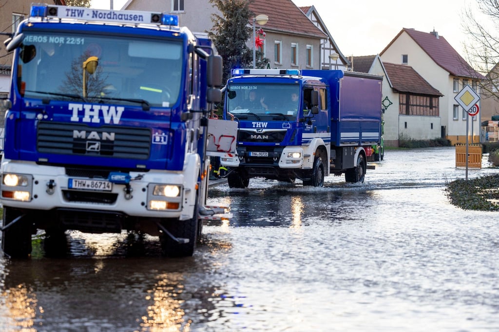 Thw Rechnet Mit Hochwasser Einsatz über Den Jahreswechsel