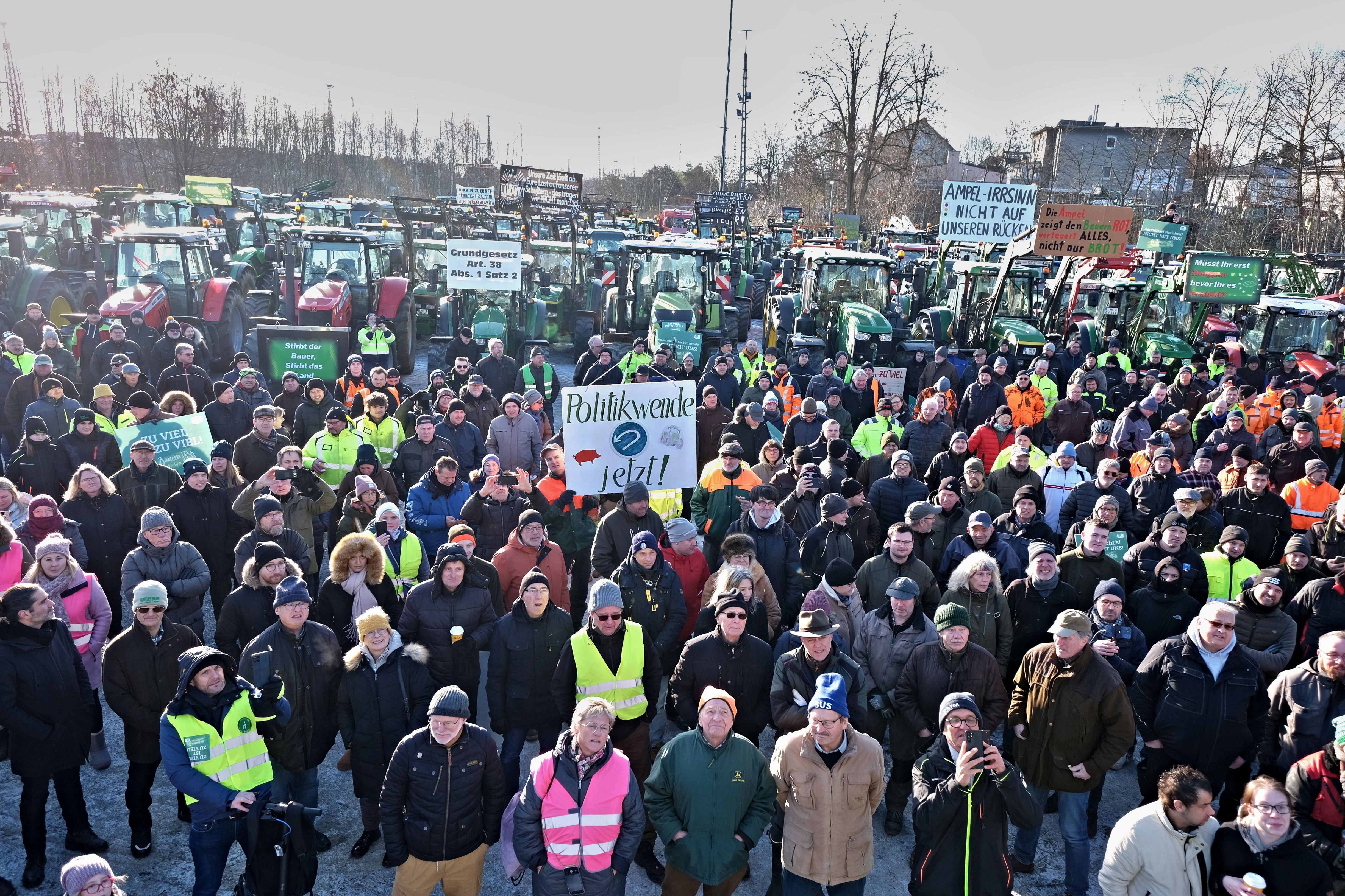 Herford: So Lief Der Bauernprotest Ab