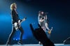 Duff McKagan (l.) hier mit Guns N' Roses beim Konzert in Inglewood 2017.