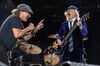 Desert Sun AC/DC lead vocalist Brian Johnson and lead guitarist Angus Young perform If You Want Blood (You ve Got It) together during the Power Trip Music Festival at the Empire Polo Club in Indio, Calif., Saturday, Oct. 7, 2023. 