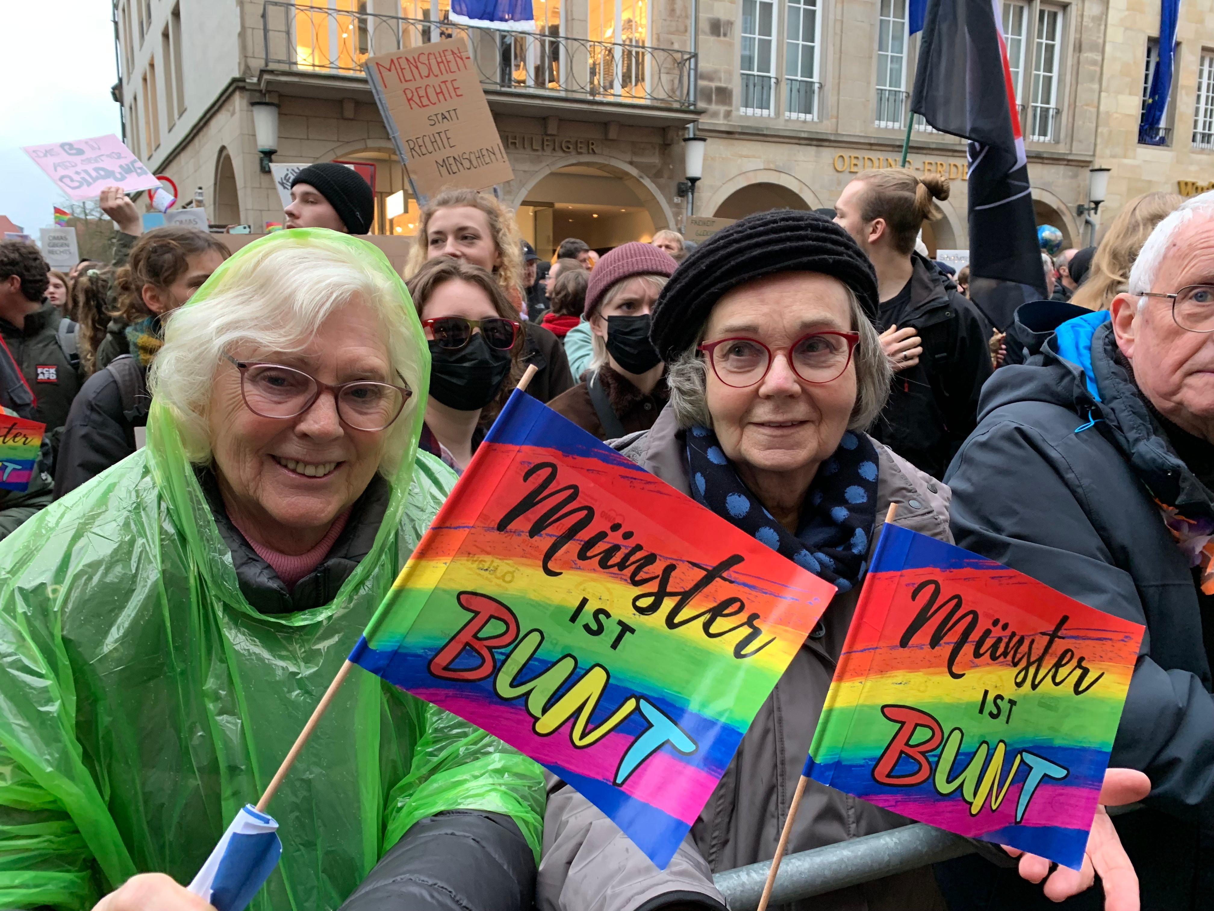 Live: Demo Gegen AfD-Neujahrsempfang In Münster