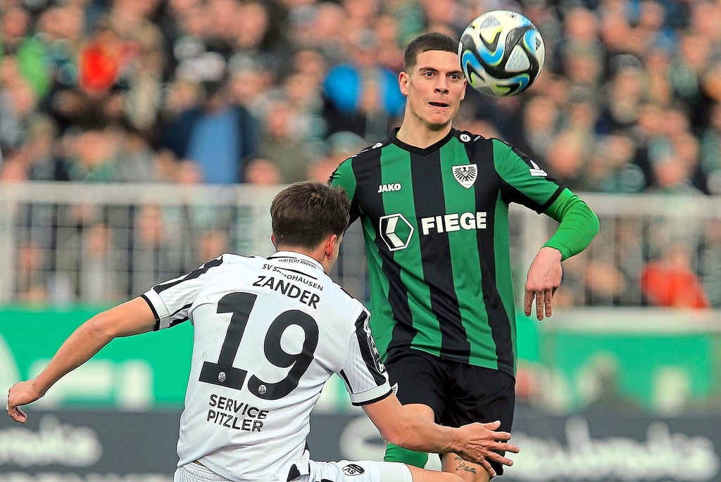 Preußen Münster Viel Lob für Bazzoli, Duisburg als Wundertüte