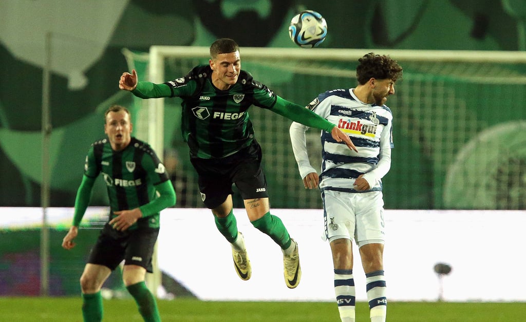 Preußen schauen nach oben und das ist genau richtig