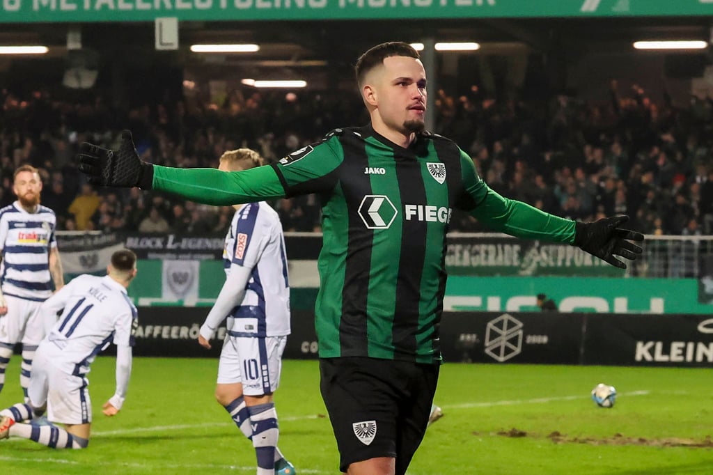 Preußen Münster Bouchama über angebliche Gespräche mit RW Essen