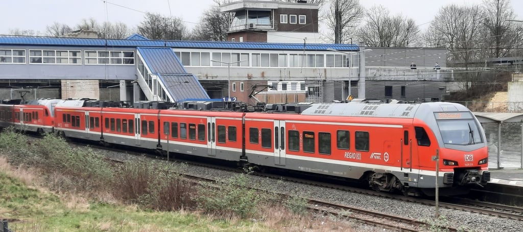 Warum der RE 42 an Streiktagen in Dülmen fährt