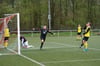 Marcel Brillowski von der SG Sendenhorst bejubelt seinen Treffer zum 1:0.