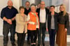 Firmenchef Ulf Kattelmann (3. von rechts) hat sich im Rahmen einer Feier bei den Jubilaren für ihre Treue zum Unternehmen Kadeco bedankt.