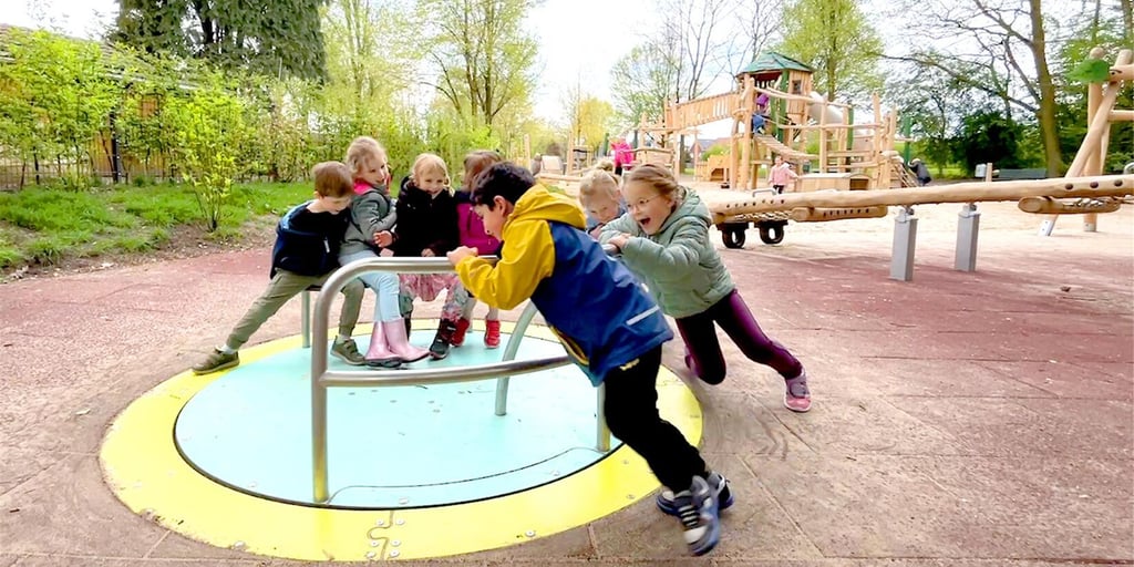 Kinder erobern Räuberland in Wessum Neuer Spielplatz kommt extrem gut an