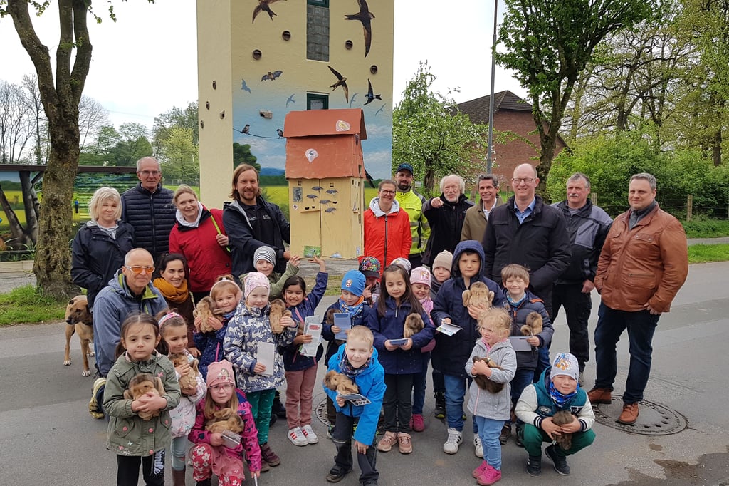 Halle Ein neues Heim für Flugtiere der Artenschutzturm in Hesseln