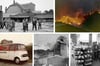Der Brand in der Brotfabrik zerstörte 1974 große Teile der Wepu in Ascheberg.