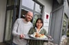 Dustin Albermann und seine Ehefrau Van Thai haben im früheren Café Manuela ein japanisches Restaurant mit dem Namen „Washoku“ eröffnet.