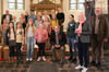 Als Solistinnen zeigen Marla und Marlena bei der Aufführung des Musicals „Andreas-Kirchen-Rallye-Spaß“ des Kinder-Musical-Chors Lübbecke am Freitag (19. April)  ihr Können in der Andreas-Kirche in Alswede.