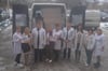 Das Ärzteteam im Zentralkrankenhaus in Horodok bedankt sich für die Spenden.