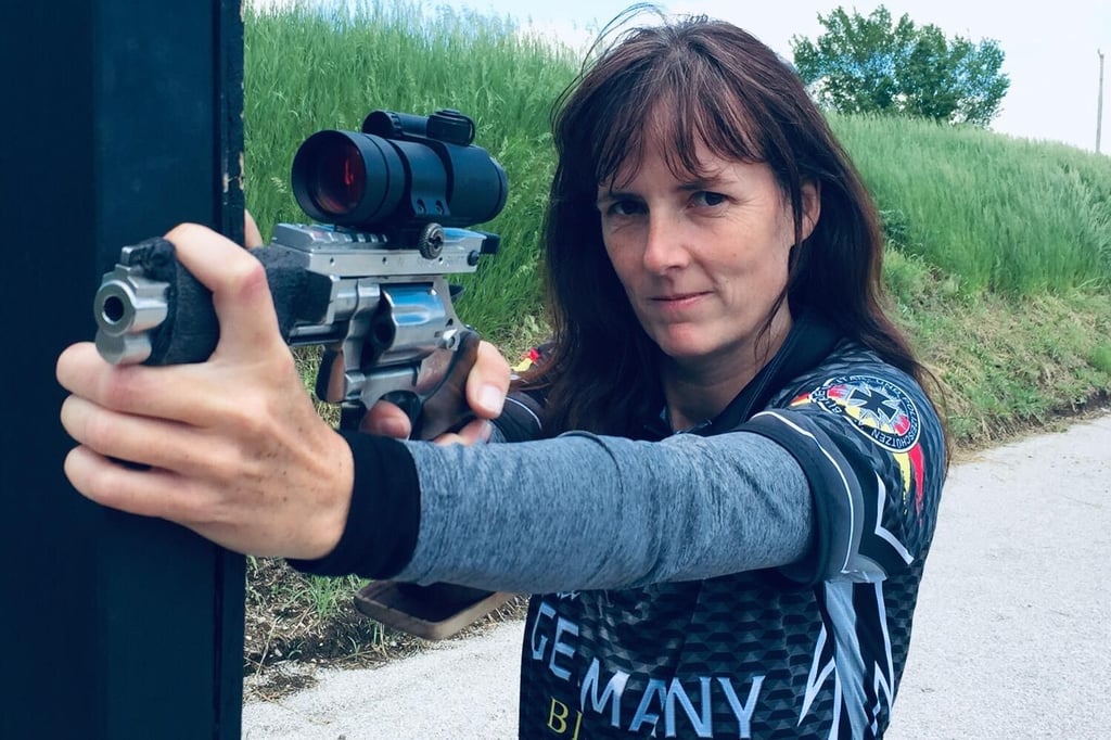 Europameisterin mit dem Revolver: Dolbergerin gibt Einblicke in ihr Hobby