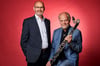 Frank Muschalle und Stephan Holstein sorgen für einen passenden Schlusspunkt des diesjährigen Jazzfest Gronau.n Schlusspunkt des Jazzfest Gronau 2024.