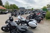 Zur offiziellen Eröffnung von Harley Davidson Münsterland in Telgte kamen Biker aus der ganzen Region.