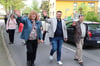 Der Vorstand der Ortsgemeinschaft Stukenbrock mit Evelyn Antpöhler, Daniel Gerkens und Markus Krogmeier marschierten voran.