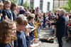 Die Kinder der Grundschule Stadtfeldmark präsentierten einen bunten Liederkanon.