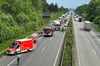 Nach einem Lkw-Unfall war die A 30 in Fahrtrichtung Niederlande knapp zwei Stunden gesperrt.