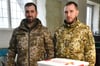 Nazariy und Rafail Zasanskiy dienen als Kapläne an der Front