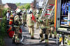 Die Feuerwehr war im Großeinsatz am Hangkamp in Freckenhorst.
