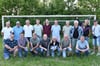Das Meisterteam von Fortuna Seppenrade 2 mit Trainer Heinz Knust (3.v.r. stehend) beim Wiedersehen nach 33 Jahren