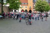 Auf dem Lübbecker Marktplatz wird am Pfingstmontag die Promotion-Tour zum Auftakt des Stadtradelns gestartet.