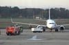 Große Aufregung am Sonntag am Grevener Flughafen: Nach Problemen mit den Landeklappen musste eine Ryanair-Maschine zur Sicherheitslandung ansetzen.