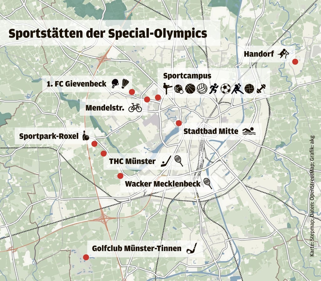 Special Olympics NRW Fragen und Antworten zu den Landesspielen in Münster