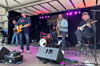 Die Paul Mc Carthy’s Crosstown-Band sorgte für die musikalische Untermalung beim Maifest-Auftakt.