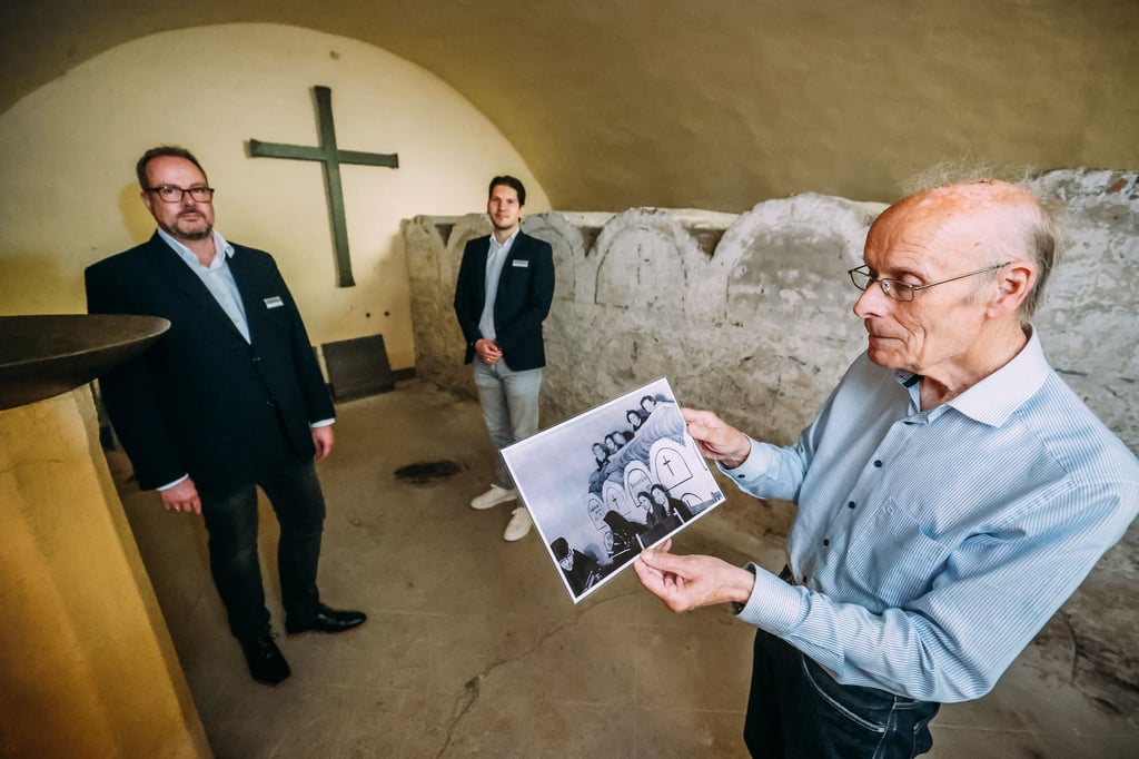 Paderborn: Unter der Kapuzinerkirche fanden Mönche ihre letzte Ruhe