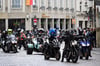 Motorenheulen im Herzen der Stadt: Die Motorradtage enden am Prinzipalmarkt.