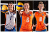 Oranje-Power für den USC Münster: Die Niederländerinnen Pippa Molenaar, Marije ten Brinke und Rosa Entius (v.l.) verstärken den Volleyball-Bundesligisten.