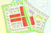 In den rot eingefärbten Bereichen sind zusätzliche Flächen für Mehrfamilienhäuser im Neubaugebiet Hemmen II vorgesehen. Die Anbindung des neuen Quartiers erfolgt über den Römer- (oben) und den Anna-Walboem-Weg (r. unten). Ebenfalls zu erkennen: die geplante Kita (gelb) sowie eine Einrichtung für Betreutes Wohnen und Tagespflege (lila).