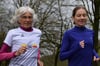 Kennt kein Halten mehr: Christine Glose (l.) wurde von Tochter Verena Vogt mit dem Lauffieber infiziert. In Hannover hat sie im April ihren ersten Marathon absolviert.