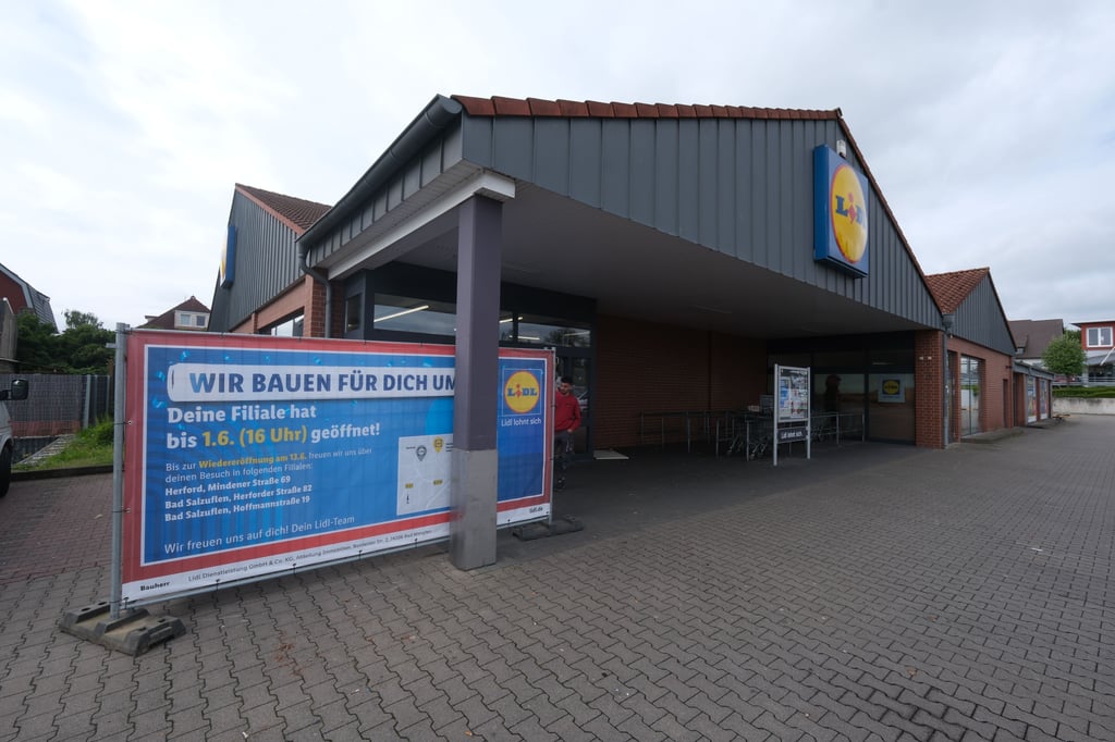 Herford Lidl modernisiert Filiale am Westring