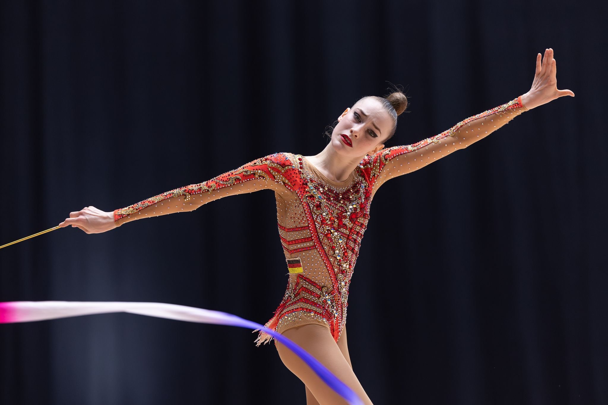 Sportgymnastin Varfolomeev Gewinnt Drei Gerätefinals