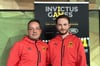 Major Achim (l.) und Leutnant Niklas (r.) freuen sich, ein Teil des Deutschen Teams zu sein und Anfang 2025 zu den „Invictus Games“ nach Vancouver in Kanada zu fahren.