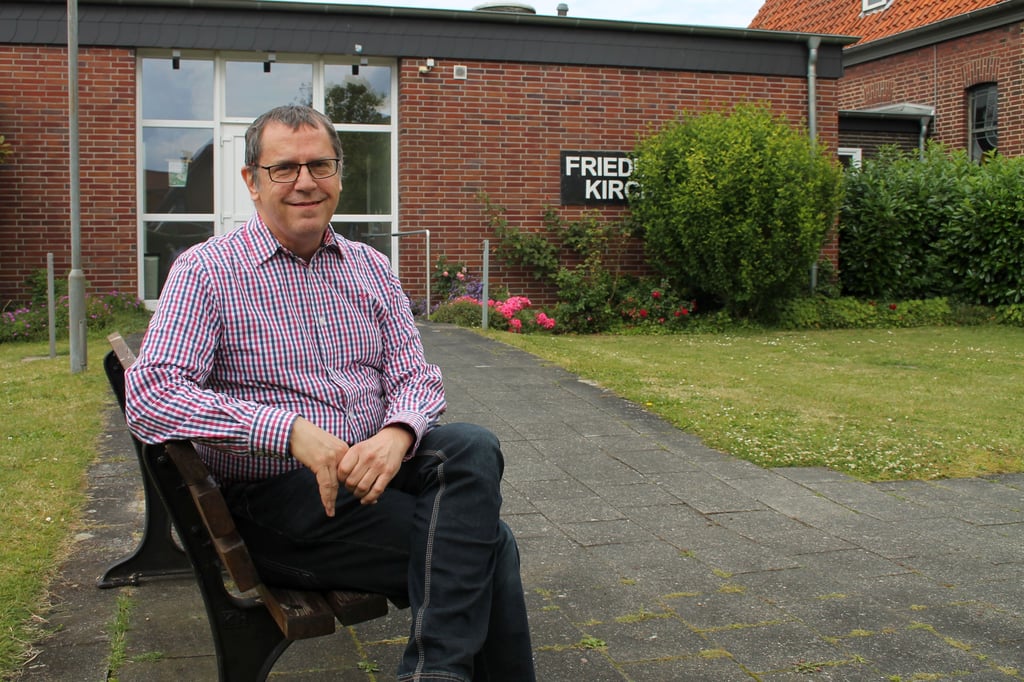 Pfarrer Olaf Burghardt gestaltet den Übergang mit