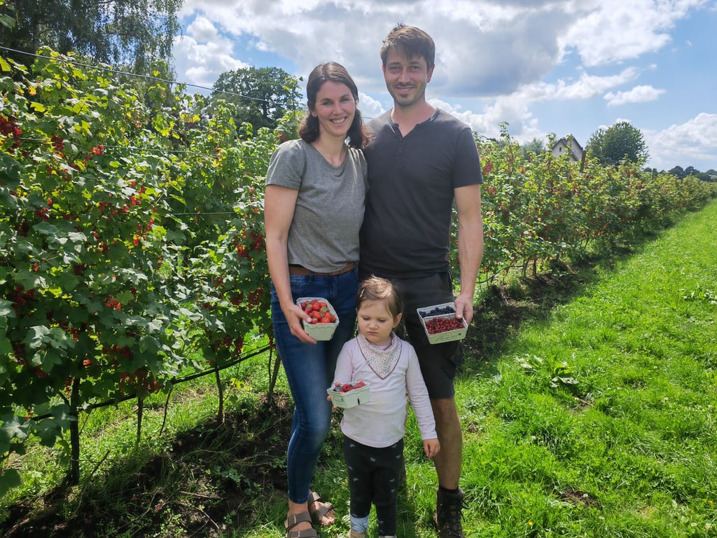 Herford Auf Bergs Hof wird für WDRSendung "Land und lecker" gedreht