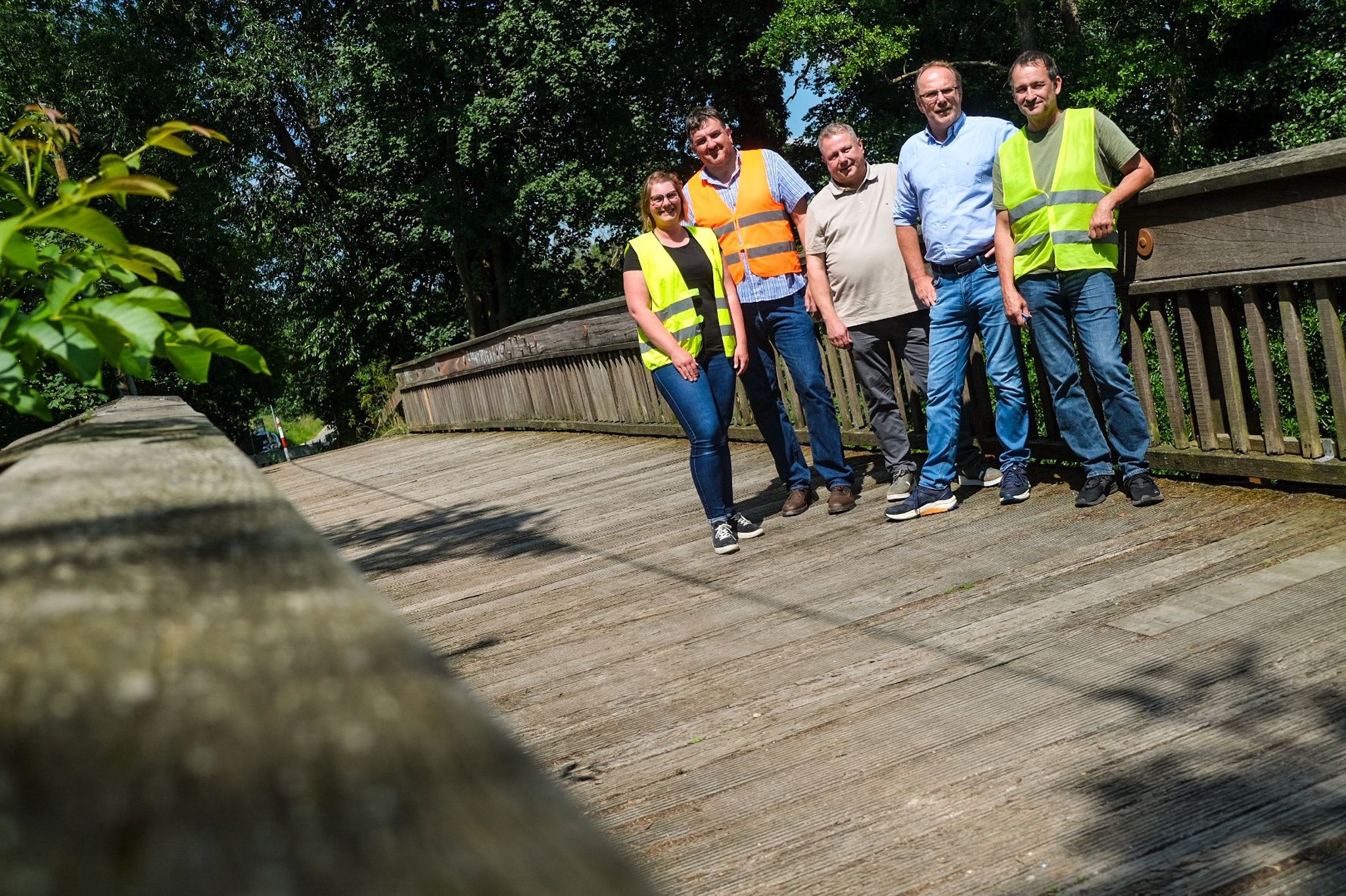 Bünde Marode Brücke auf beliebtem Radweg gesperrt